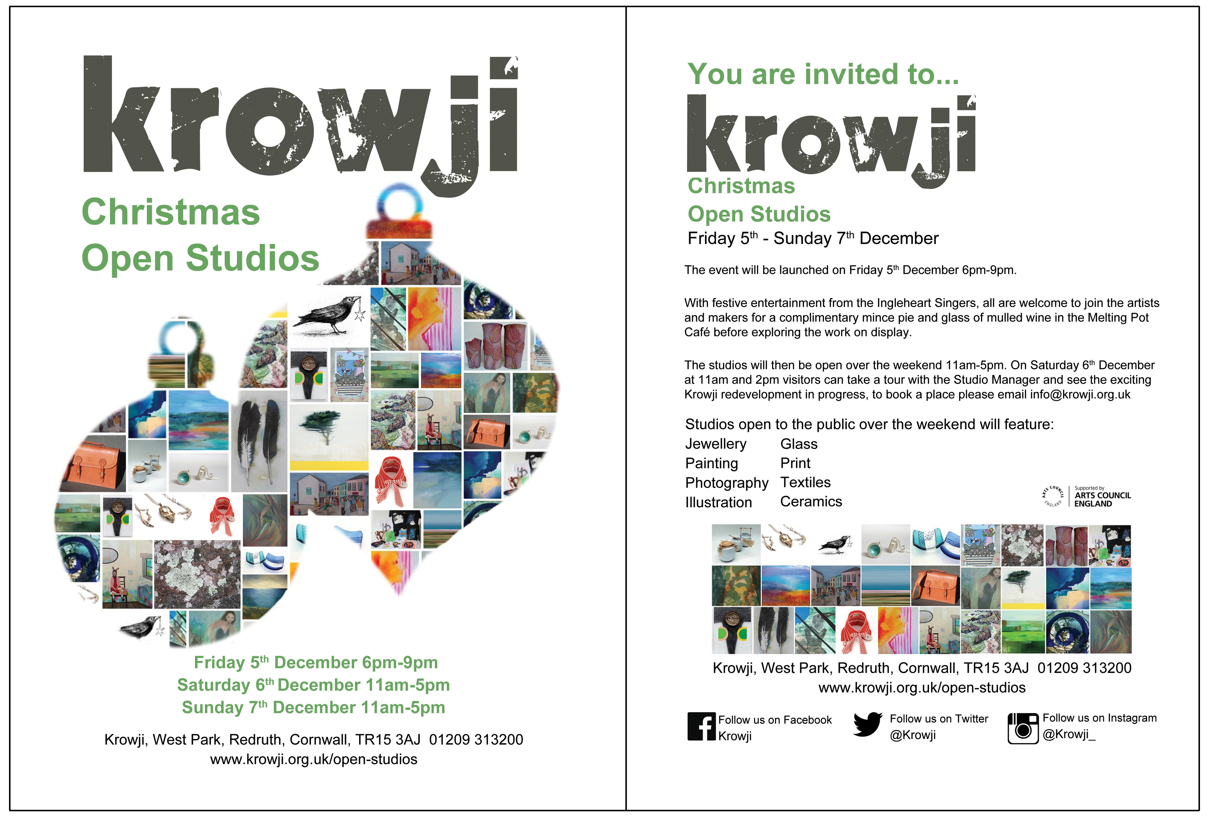 Krowji Xmas OS 2014 flyer for web