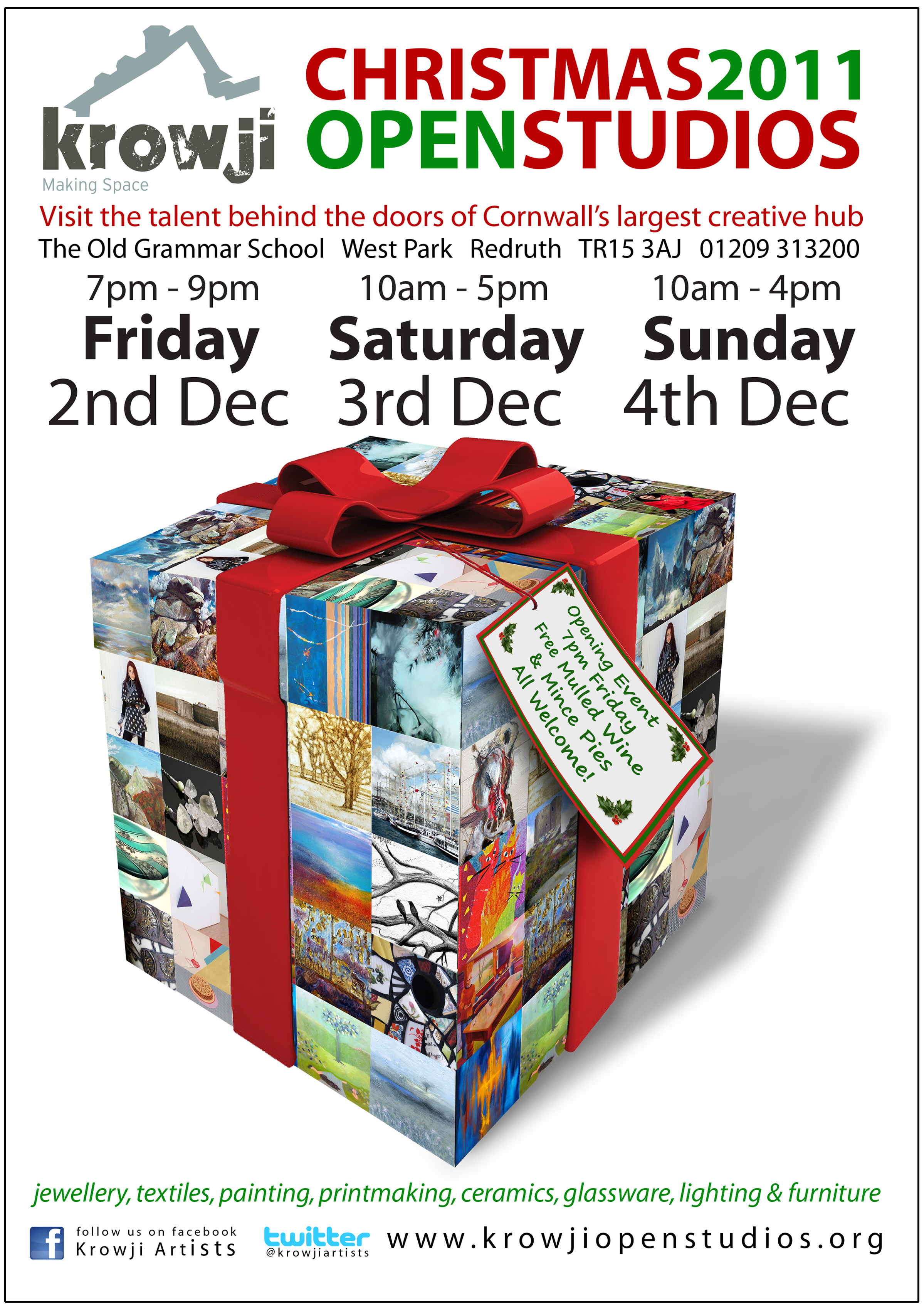 Krowji Christmas Open Studios 2011